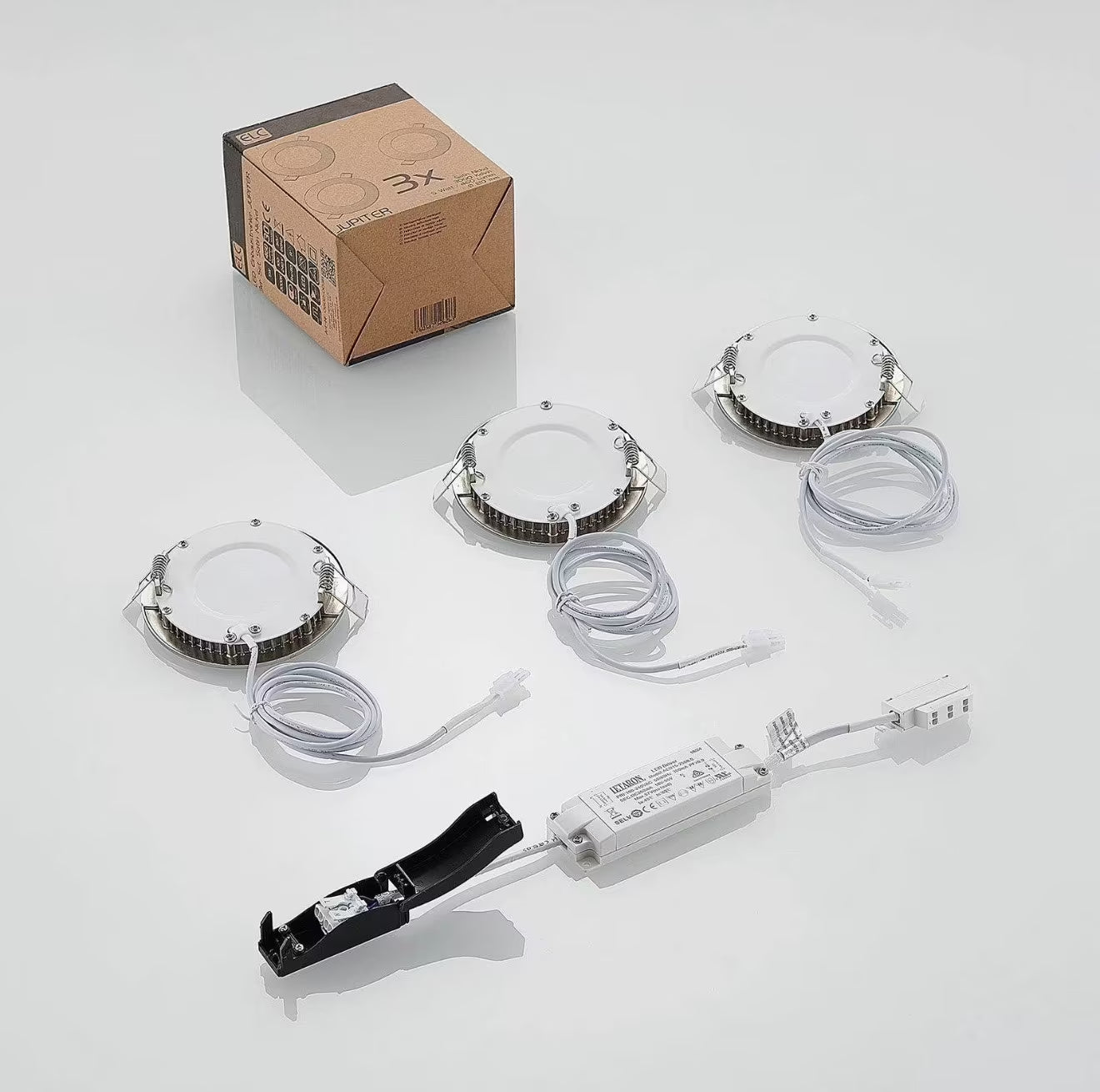 ELC Jupiter 3er Set LED Decken-Spot