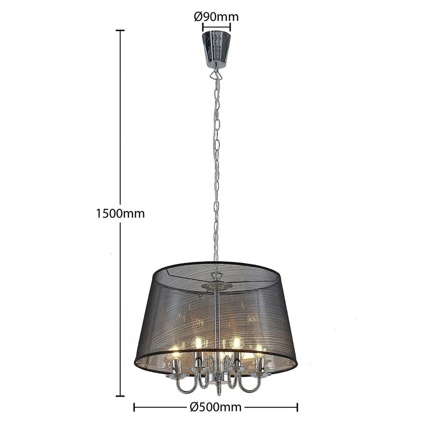 Lindby Talisha Organza  Pendelleuchte