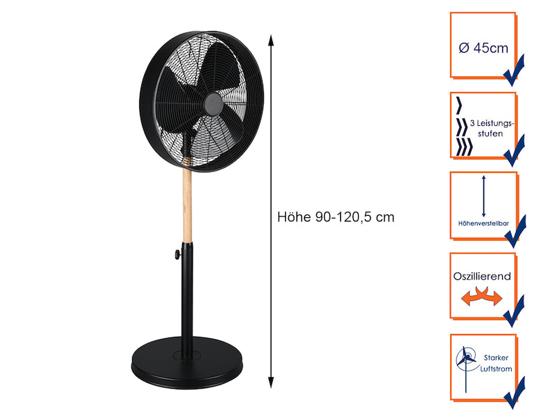 Starluna Gergo Tischventilator